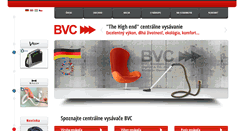 Desktop Screenshot of bvc-centralnevysavanie.sk